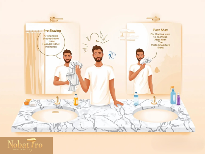 پرهیز از لمس مکرر پوست