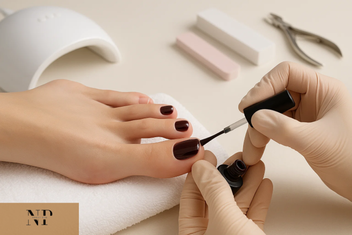 طراحیها و ترندهای محبوب ژلیش ناخن پا در ۲۰۲۵