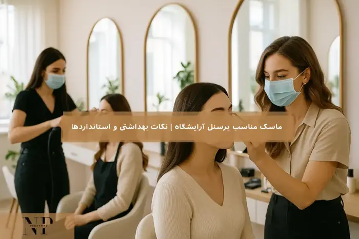 ماسک مناسب پرسنل آرایشگاه | نکات بهداشتی و استانداردها.