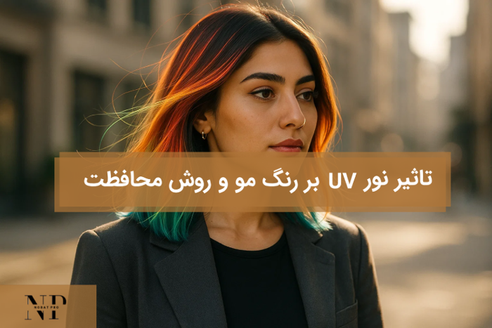 تاثیر نور UV بر رنگ مو و روش محافظت
